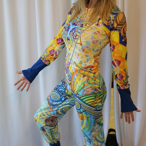 Maddie Moon Galatic Onesie Romper Jumpsuit - Picture 4 of 6